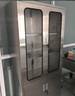 辦公虎（office tiger）不銹鋼更衣柜員工柜宿舍儲物柜碗柜收納柜無(wú)塵車(chē)間浴室鞋柜子帶鎖 大器文件柜（304不銹鋼） 曬單實(shí)拍圖