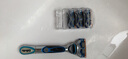 吉列（Gillette）七夕情人節(jié) 【屈臣氏】 鋒隱刀片(4刀頭) 手動(dòng)刀片刮胡刀頭 曬單實(shí)拍圖