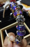 ATHENAIE 意大利琉璃925銀芯 云貝母DIY琉璃散珠轉運珠送女友/單顆珠 曬單實(shí)拍圖