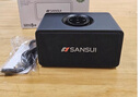山水（SANSUI）無線藍牙音箱低音炮重低音家用hifi桌面音響戶外便攜式插卡迷你小音響電腦手機擴音器音樂播放器 T23黑色 藍牙5.3+重低音+觸屏鍵 曬單實拍圖