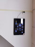 虹泰（HoTai）led數(shù)碼萬年歷電子鐘表掛鐘客廳電子鐘wifi授時鐘表自動校時3958 39x58cm辦公款藍光（智能感光） 曬單實拍圖