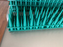 防貓刺驅(qū)貓刺釘網(wǎng)防貓爬刺墊子驅(qū)趕野貓釘刺設置隔離禁區(qū)驅(qū)狗 一盒12片裝(綠色)實惠裝 單片(寬4.3cm*長45cm) 曬單實拍圖
