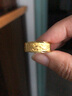謝瑞麟（TSL） 黃金戒指龍鳳結(jié)婚禮物情侶對(duì)戒開(kāi)口足金戒指YN925禮物母親節(jié) 約6.8克（工費(fèi)1080元） 曬單實(shí)拍圖