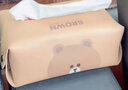 途喜LINE FRIENDS車載紙巾盒創(chuàng)意車內(nèi)抽紙盒汽車收納紙巾包扶手紙抽盒 布朗【配彈簧托】自動(dòng)升降易抽紙 曬單實(shí)拍圖