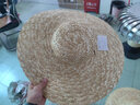 慎固 防曬遮陽(yáng)麥稈草帽大檐農用采茶勞保太陽(yáng)帽 加密48.5-50CM 10頂可定制 曬單實(shí)拍圖