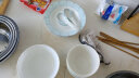 云鸿陶瓷家用新款碗碟套装 陶瓷碗盘子面碗吃饭碗4人组合餐具欧式中式简约 小时代 4碗4盘4勺4筷2面碗 实拍图
