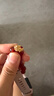 六福珠寶  足金貔貅路路通鎏彩工藝黃金轉(zhuǎn)運珠手繩送禮  L07A1TBP0005 金重0.39克 曬單實拍圖