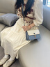 COOGI包包女款2025年品牌輕奢侈女士包包生日七夕情人節(jié)禮物送女友老婆 藍(lán)色 曬單實(shí)拍圖
