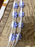 頸椎拉背條按摩器儀肩頸背腰部舒緩經(jīng)絡(luò )神器手動(dòng)滾輪后背脖子專(zhuān)用y 舒適升級8排款【櫻花粉】 曬單實(shí)拍圖