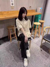 DIBOFEI女鞋小白鞋女2025新款韓版百搭學(xué)生厚底增高低幫板鞋運動休閑鞋潮 米色 37 (235mm) 曬單實拍圖