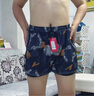 羽克泳褲男帶內襯防尷尬新款寬松大碼速干帶拉鏈口袋專(zhuān)業(yè)訓練雙層泳褲 黑色（有口袋拉鏈款） 3XL(建議145-165斤) 曬單實(shí)拍圖