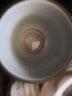 沉弗茶杯釉下彩陶瓷茶杯青花瓷杯日式茶杯水杯功夫茶杯品茗杯腰鼓杯 富貴紅 曬單實拍圖
