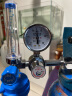 华宸医用氧气表氧气瓶吸入器家用流量压力表减压阀 黄铜氧气表 实拍图