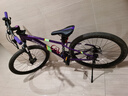 捷安特（GIANT）福音戰士EVA(Geek)吉克26寸油壓碟剎9速避震青少年山地自行車(chē) EVA紫色 26×14 建議身高150-175cm 曬單實(shí)拍圖