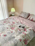 恩興純棉床上四件套2025新款全棉碎花女床品床單三件套田園風(fēng)被套床笠 J牡丹亭【100%全棉面料 更柔更親膚】 1.5m床 床單款 四件套-被套200*230cm 曬單實(shí)拍圖