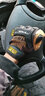 MECHANIX WEAR Framer超級技師露三指真皮防護路亞攝影露營(yíng)徒步手套工作騎行LFR 棕黃色 S 曬單實(shí)拍圖