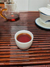 漢隸 德化白瓷羊脂玉茶杯茶具單杯陶瓷功夫茶杯中國白品茗杯素?zé)莶璞璞K碗家用辦公小杯子高檔 敞口杯-65ml 一個(gè)裝 曬單實(shí)拍圖