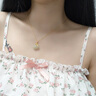 慕洛菲和田玉兔子項(xiàng)鏈女送女友兔年本命年走心實(shí)用生日情人節(jié)禮物送老婆 吉祥玉兔項(xiàng)鏈【免費(fèi)刻字】 曬單實(shí)拍圖
