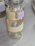 taoqibaby水杯大容量吸管杯女成人孕婦女士專用塑料ppsu杯子大肚杯 奶油黃 660ml 曬單實(shí)拍圖