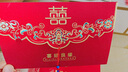喜事虹結婚定制打印婚禮專(zhuān)用請帖請柬婚宴創(chuàng  )意復古磨砂燙金喜帖邀請函婚 喜結良緣打印版(10份) 曬單實(shí)拍圖