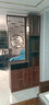 匠木友新中式屏風(fēng)隔斷進(jìn)門(mén)玄關(guān)柜鞋柜酒柜一體入戶(hù)門(mén)遮擋簡(jiǎn)約置物架家用 中式祥云230高100長(cháng)30寬 送貨上門(mén)包安裝 曬單實(shí)拍圖