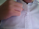嘉曄長袖白襯衫男商務(wù)休閑西服襯衫職業(yè)正裝韓版修身襯衣男 長袖白色 XL 曬單實(shí)拍圖