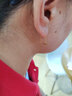 百泰首飾（BATAR JEWELLERY）生日禮物黃金耳飾女足金999圓筒長(cháng)線(xiàn)圓珠耳線(xiàn)5G圓筒金耳環(huán) 圓筒耳線(xiàn)【約0.65g】 曬單實(shí)拍圖