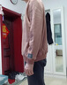 皮爾卡丹（pierre cardin）2025新款高檔T恤半高領(lǐng)德絨男士長袖t恤秋冬加絨加厚雙面絨衛(wèi)衣男 8808深灰色 L 曬單實(shí)拍圖