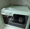 大廚老板電器 【國家補貼】 小白馬炫彩版微波爐小型烤箱微蒸烤炸燉一空氣炸三合一光波爐變頻DB620 DB620檸檬青/銀色把手 曬單實(shí)拍圖