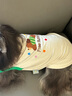 MOEPIE夏季狗狗衣服防蚊防蟲泰迪比熊雪耐瑞貓貓小型犬防曬上衣背心 嗨皮狗 XL（推薦11-16斤狗狗） 曬單實(shí)拍圖