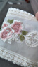 潘蘭德刺繡花邊頭飾材料輔料蕾絲邊手工diy網(wǎng)紗衣服領(lǐng)口窗簾服裝裝飾 款A(yù)米色 寬9cm，長1米 曬單實拍圖