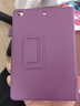 盛豪遇適用Mini3保護套蘋(píng)果ipad迷你2皮套mini4/5外殼平板電腦a1489 A1432支架 Mini④/5 深紫色 曬單實(shí)拍圖