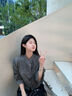 大青龍肆東方簡(jiǎn)奢風(fēng)新中式國(guó)風(fēng)短外套女款夏季盤(pán)扣刺繡天絲外搭輕薄防曬衣 灰色 S =小碼 曬單實(shí)拍圖