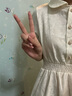 妙奕嘉連衣裙法式小香風(fēng)裙子夏季女裝新款少女感純欲顯瘦遮肚氣質(zhì)高級(jí)感 【杏色】小香風(fēng)束腰連衣裙 L 【建議100-115斤】 曬單實(shí)拍圖
