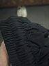 花花公子速干休閑短褲男士2022夏季潮牌刺繡五分褲韓版帥氣百搭時尚沙灘褲 黑色 1036 L 曬單實拍圖