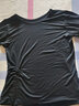 GUBPMTSHIM廣場(chǎng)舞服裝女新款短袖上衣莫代爾舞蹈服練功服中老年中袖跳舞衣服 抽繩黑色中袖上衣 XL 曬單實(shí)拍圖