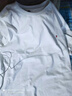 風(fēng)梵名短袖t恤男寬松純棉圓領(lǐng)大碼半袖刺繡重磅夏季打底體恤衫半截袖 白色 3XL （體重170-190斤） 曬單實拍圖