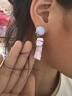 淡緋六一兒童耳夾小馬寶莉卡通無(wú)耳洞女童防痛耳釘2025新款小女孩耳墜 525 小馬紫悅+揉揉 2對(duì) 曬單實(shí)拍圖
