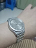 愛(ài)沃馳 瑞士手表男機械表進(jìn)口機芯全自動(dòng)男士手表夜光防水雙日歷男表 銀白鋼帶/進(jìn)口機芯+50米防水 曬單實(shí)拍圖