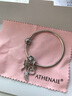 ATHENAIE阿斯娜神圣捕夢網(wǎng)925銀串珠子搭項鏈吊墜DIY手鏈?zhǔn)フQ節(jié)女款 曬單實拍圖