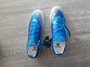 KELME/卡爾美新款MG足球鞋男透氣短釘球鞋學(xué)生青少年比賽圓釘球鞋成人 彩藍白 43 曬單實(shí)拍圖