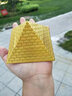 圣璃金字塔擺件古埃及能量塔發(fā)生器模型家居裝飾擺件工藝品 金磚款金字塔(邊長9cm) 曬單實拍圖