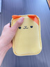 BUBM 移動(dòng)硬盤(pán)保護套防震可愛(ài) 適用于F308萊思硬盤(pán)收納包2.5英寸抗摔WD硬盤(pán)收納盒 雙層 小黃貓 曬單實(shí)拍圖