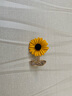 頂妃（DING FEI）一舉奪葵韓可愛(ài)向日葵太陽(yáng)花胸針女氣質(zhì)西裝配飾毛衣別針 向日葵胸針  A05-204 曬單實(shí)拍圖