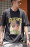 杜小閑重磅刺繡美式短袖t恤男生夏季薄款高級(jí)感痞帥cityboy情侶半袖體恤 DSB323-FF1670白灰色 【高品質(zhì)】 M [推薦80-100斤] 曬單實(shí)拍圖