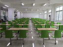 好靈氣好靈氣食堂餐桌椅四人位快餐店桌椅組合 餐廳曲木椅一桌四椅包郵 一桌四椅黑色半圓邊 曬單實拍圖