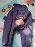 【特厚夾棉】樂(lè )芭鼠童裝兒童大屁屁褲冬季新品嬰兒高腰護肚褲秋冬加絨加厚卡通男寶寶大PP褲運動(dòng)女小童長(cháng)褲 藏青色花錢(qián)的（夾棉特厚） 100碼建議2-3歲 ( 90-100cm ) 曬單實(shí)拍圖