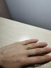 六福珠寶足金念念不忘黃金戒指情侶結(jié)婚對戒款單只閉口戒計價G08TBGR0001 17號-4.85克(含工費635元) 男款 曬單實拍圖