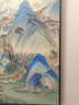貝伊樂(lè )玄關(guān)風(fēng)景裝飾畫(huà)山水畫(huà)新中式手繪油畫(huà)大氣過(guò)道掛畫(huà)國風(fēng)千里江山圖 雅致棕木框 60*120 曬單實(shí)拍圖