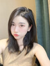 Warme Farben 優(yōu)雅足銀銀針耳釘女復(fù)古法式感大氣時(shí)尚氣質(zhì)耳環(huán)冷淡風(fēng)玉石耳飾 和田玉耳釘-金色 曬單實(shí)拍圖